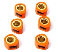yuegu 6PC Racing Variator Roller Weights 20x15mm 8g 10g 13g 15g 19g Compatible With EV150 RV180 HD200 Joyride125 Joymax125 125cc 200cc Scooter yuegu(20x15mm 19g)