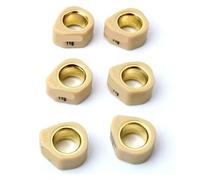 yuegu 6PC Variator Roller Set 20x12mm 9g 11g 13g 16g Compatible With Jupiter125 Millennium125 Jet150 Scooter Engine yuegu(20x12mm 11g)