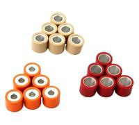 yuegu 6PC Variator Roller Weights 19x17mm 5g 7g 9g Compatible With DNA125 Nexus125 RunnerFX FXR VX Typhoon125 4-Stroke Scooter Engine yuegu(19 X 17mm 7g)