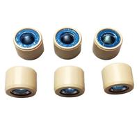 yuegu 6Pcs 18x14mm Variator Roller 10g 11g 13g 14g 16.7g Compatible With GY6125cc GY6150cc Engine Scooter Pulley Tuning Seta yuegu(11g)