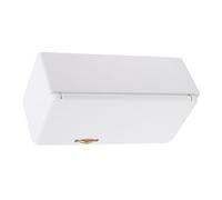 YUEHISY 1:12 Dollhouse Miniature Four Layer Refrigerator with Modern Style for Dollhouse Decoration, White, Material, Suitable for 1/12 (refrigerator)