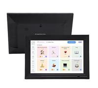 YUEHISY 10.1" Digital Picture Frame Calendar, WiFi Smart Touchscreen Planner with APP, AI Photo Restoration, Art Exhibition Mode, for Home