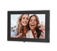 YUEHISY 10.1" Smart WiFi Digital Photo Frame - 32GB, HD Touch Screen, Multi-Language Support, Cloud Album, Mobile App Control, for Home, Office (GB Plug)