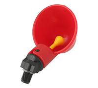 YUEHISY 10 PCS Poultry Water Drinking Cups Drinker Feeder for Livestock Chicken Hen, Made of Premium Plastic Material Ugh and sturdy., Immediately pour Water Into the Cup When the