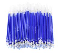 YUEHISY 100pcs Easy-to-Operate Disappearing Fabric Marker in Assorted Colors, 13cm High-Temperature Fade Pen Refill for Shoes, Leather, Sewing