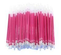 YUEHISY 100pcs Red High Temperature Disappearing Pen Refill Heat Erasable Marker Tailoring Tool Accessory