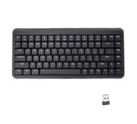 YUEHISY 105 Key Wireless Keyboard with Numeric Keypad, Quiet Scissor Switch, Auto Sleep, Long Battery Life, for WindowsMacLinuxChrome (Black)