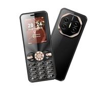 YUEHISY 2G Senior Mobile Phone, Ultra Slim Senior Cell Phone with 2.4 Inch Display, Big Buttons, Dual SIM, Loud Speaker, 1800mAh Battery (Black)