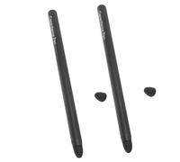YUEHISY 2PCS Tablet Stylus Pen, Soft Tip Writing Stylus, Touch Screen Pen for Fire Max 11 HD 10, Tab A9 A8 A7 A7 Lite, 2 Extra Silicone Tips (Black)