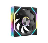 YUEHISY 3 in 1 ARGB Case Fan 120mm, Infinite Mirror Effect, ARGB Motherboard Sync, PWM Control, Hydraulic Bearing, for PC Cooling Systems