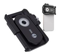 YUEHISY 300X Phone Microscope Lens with CPL Lens and LED Light, Universal Clip, Portable Pocket Microscope Camera Attachment (Black)