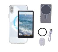 YUEHISY 4.02 Inch Selfie Monitor Screen, Wireless Magnetic Screen Mirroring with Bluetooth Remote, 4K Recording, 2.4G 5G WiFi