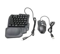 YUEHISY 4 in 1 Mobile Game Combo Pack BT 5.2 No Latency 120FPS Customizable Keys for Android Harmony FPS Games PUBG Fire