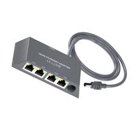 YUEHISY 4 Ports Ethernet Adapter, Gigabit Multi Ports Network Switch for Wired External Internet, Stable Performance for Work Entertainment Smart Home