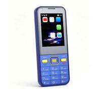 YUEHISY 4G LTE Unlocked Phones for Seniors Easy to Use with Big Button, Senior Cell Phone with Bluetooth, FM Radio (Blue)