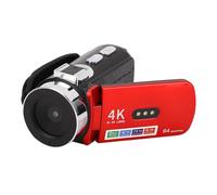 YUEHISY 4K Video Camera, 64MP WiFi Vlog Camcorder with 3 Inch 180 Degree Flip Screen, Built in 4800mAh Battery and LED Fill Lights