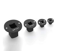 YUEHISY 4Pcs Low Profile Impact Socket Adapter Set, Drive Reducing, 3/4" to1, 1/2" to3/4, 1/2" to3/8, 1/4" to3/8, Magnet Holding Device, for Tight Spaces