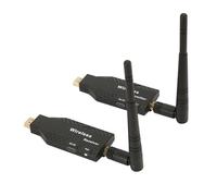 YUEHISY 5.8GHz Wireless HD Transmitter Receiver 50m | 1080P 60Hz, Dual External Antenna, Low Latency, for Home Theater Meeting