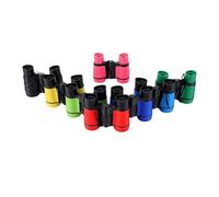 YUEHISY 8 Pack Kids Binoculars, 4x30 Shockproof Folding Binoculars for Children, Lightweight Colorful Outdoor Toys, for Camping Classroom Activities Ages 3-12