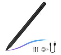 YUEHISY Active Tilt Pen, Rechargeable Stylus Pen with 4096 Levels Pressure, MPP 2.0, Palm Rejection, Digital for 16 and Other Series Tablets (Black)