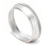 YUEHISY Adapter Ring for Leica Summitar 50mm F/2.0, E39 Filter to Lens Mount in Anodized Silver, Sleek & Easy Install