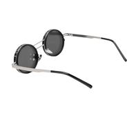 YUEHISY Adjustable Tint Sunglasses, ND2 to 400X Polarized Filter, Steampunk Round Metal Frame, 49MM Classic Unisex Sunglasses, for Outdoor Sports