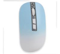 YUEHISY AI Mouse for PC Laptop, ChatGPT AI Mouse Voice Activated, Smart Rechargeable Ergonomic Mouse with Real-Time Summarization (Lake Blue)
