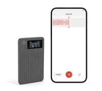 YUEHISY AI Voice Recorder with Real-Time AI Transcription & Summarize, App-Controlled Audio Recorder for Lectures, Meetings, Calls (16GB)
