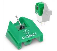 YUEHISY AT-VMN95E Elliptical Stylus, Replacement for AT-VM95 Series Cartridges, Polished Diamond Tip for Clear & Precise Sound