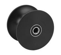 YUEHISY Boat Trailer Roller 90x64mm, Shock Absorbing Bow Stop Roller with Rust Resistant Metal for Boat Yacht Trailers, Heavy Duty Bunks Replacement for Smooth
