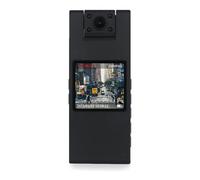 YUEHISY Body Camera with Audio Video Recording, 180° Rotatable Lens, 1.5 Inch IPS Screen, 32GB Memory Card, Infrared Night Vision, for Cycling