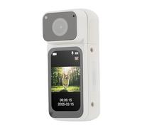 YUEHISY Body Worn Camera 2.7K HD, with Magnetic Lanyard, 170° Lens 100Min Recording, Wearable for Work/Guard/Daily Use (White)