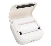 YUEHISY BT Thermal Printer, Portable Design, for Tickets, Photos, Memos, Errors Printing, Inkless Printing, with Ebay Shopify Poshmark Ect, White (White)