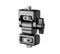 YUEHISY Camera Display Mount, 360° Rotating 180° Tilt Camera Pan Tilt Head, with 1/4" Screw, Damping Control, Compatible with Cages and Handles