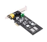 YUEHISY CM108AH PCIe Sound Card | HiFi Audio with ES9018K2M DAC | 127dB & -120dB +N | Optical Coaxial Digital Output