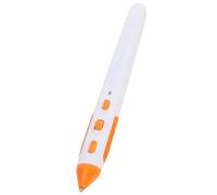 YUEHISY Computer Pen Mouse, 2.4G Wireless Adjustable 800 1200 1600 DPI Pocket Mouse, Ergonomic Handwriting, for Laptops Desktops Tablets (White)