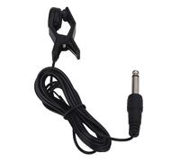 YUEHISY Contact Microphone for String Instruments, Professional Condenser Pickup for Violin Ukulele Mandolin Banjo, Clip On with 6.35mm Jack Adapter