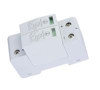 YUEHISY DC Protective Device, 40KA Lightning Arrester, 2P Rail Mount, Low Voltage SPD for Solar System, PC Flame Retardant Protection for Distribution Box, Overvoltage (2P40KA)