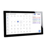 YUEHISY Digital Calendar, 21.5" HD 1080P Touchscreen Interactive Planner with App Syncs, Smart Chore Chart Photo Frame, for Family Schedules (GB)
