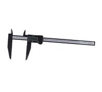 YUEHISY Digital Caliper, 150mm 300mm Electronic Caliper with Carbon Fiber Composite Body, Long Jaw Measuring Tool for Carpentry and Home Use, Non Magnetic Measurement, Clear LCD Display, (300MM long