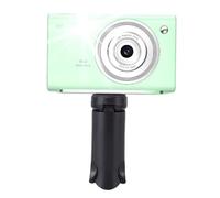 YUEHISY Digital Camera, 4K 64MP Compact Vlog Camera with Auto Focus, Anti Shake, 16X Zoom, for Photography, Portable for Teens Adults (Green)