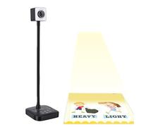 YUEHISY Document Camera, 4K 8MP USB Webcam with Auto Focus, Dual Noise Cancelling Microphones, Foldable, for Distance Teaching Online Meeting