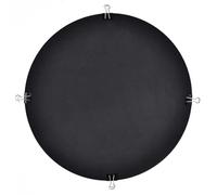 YUEHISY Drum Mute Set 10pcs Lightweight Drum Silencer Pad for Noise Reduction in Drumming Practice Suitable for Drummers in Apartments Black