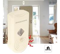 YUEHISY Earthquake Detector Early Warning Alarm Emergency Device | Detects P wave compression wave of earthquakes, Adjustable sensitivity, Automatic reset, Cut off alarm