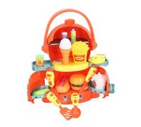 YUEHISY Fast Food Pretend Play, Children's Interactive Educational Kitchen Toy, Fast Food Simulation Toys for Boys and Girls, Child-Child Interaction Suitable for Playing At Home, ABS Material