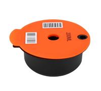 YUEHISY for BoschTassimo 60ml Refillable Coffee Capsules PP Reusable Pods with Lids - Complete Set with Spoon Brush