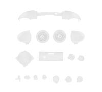 YUEHISY Full Buttons Mod Kit Set for Series S Controller (Transparent | ABS durable button set, Five colors available, Smooth scratch resistant , Includes ABXY, Lb rb