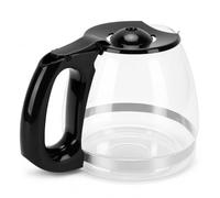 YUEHISY Glass Coffee Pot, Easy Clean Borosilicate Carafe with Handle, Drip Proof Spout, Heat Cold Proof, Replacement for Coffee Makers (Replacement for BD 12 Cup 1.8L)