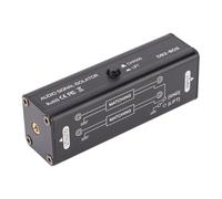 YUEHISY Ground Loop Noise Isolator, Compact Audio Hum Eliminator, Solves Ground Loop Interference, 3.5mm Setups, for Car Home Theater