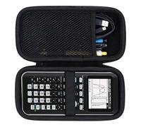 YUEHISY Hard Carrying Case,Travel Storage Carrying Box, Nylon EVA Protective Bag with Extra Mesh Pocket, for Texas Instruments TI 84 Plus CE
